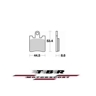 Front Brake Pad 830 Organic Sp Suzuki Burgman 400