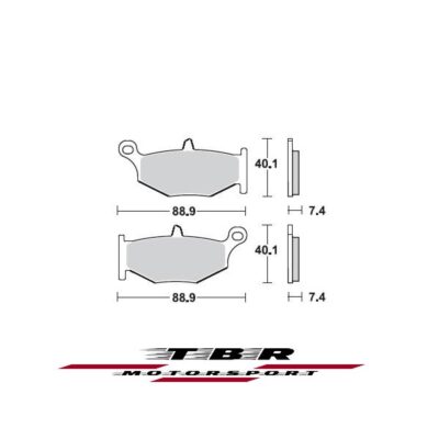 Rear Brake Pad 924 Organic Sp Suzuki Hayabusa (08-22)
