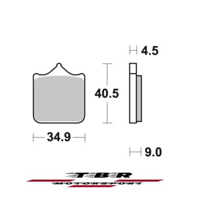 Front Brake Pads 947 Organic Sp Bmw S 1000 R cast wheel 1000 14