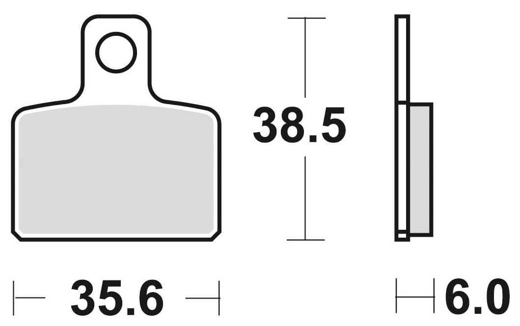 ΤΑΚΑΚΙ BRAKE PADS TBR832 BETA EVO - Factory 2t 125 08