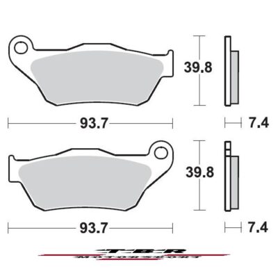Front Brake Pad 926 Sintered CK-9 H Yamaha X MAX 250
