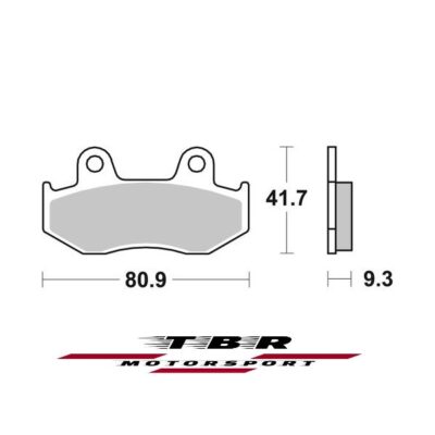 Rear Brake Pad 940 Sintered CK-9 H Suzuki Burgman 250cc 1198-2003