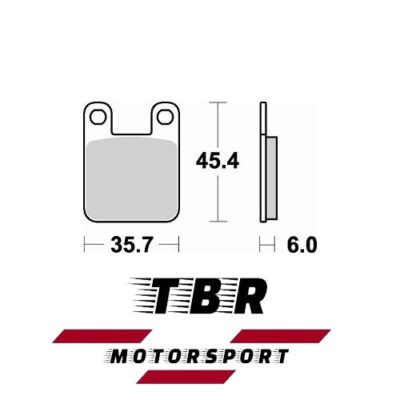 Front Brake Pad PEUGEOT 621 Organic SP