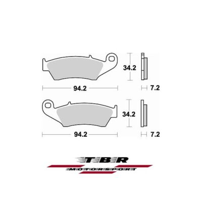 Front Brake Pad 772 ORGANIC SP HONDA TRANSALP 650