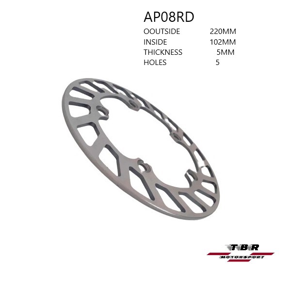 Rear Ultra Light Brake Disc Aprilia Rsv 1000 AP08RD