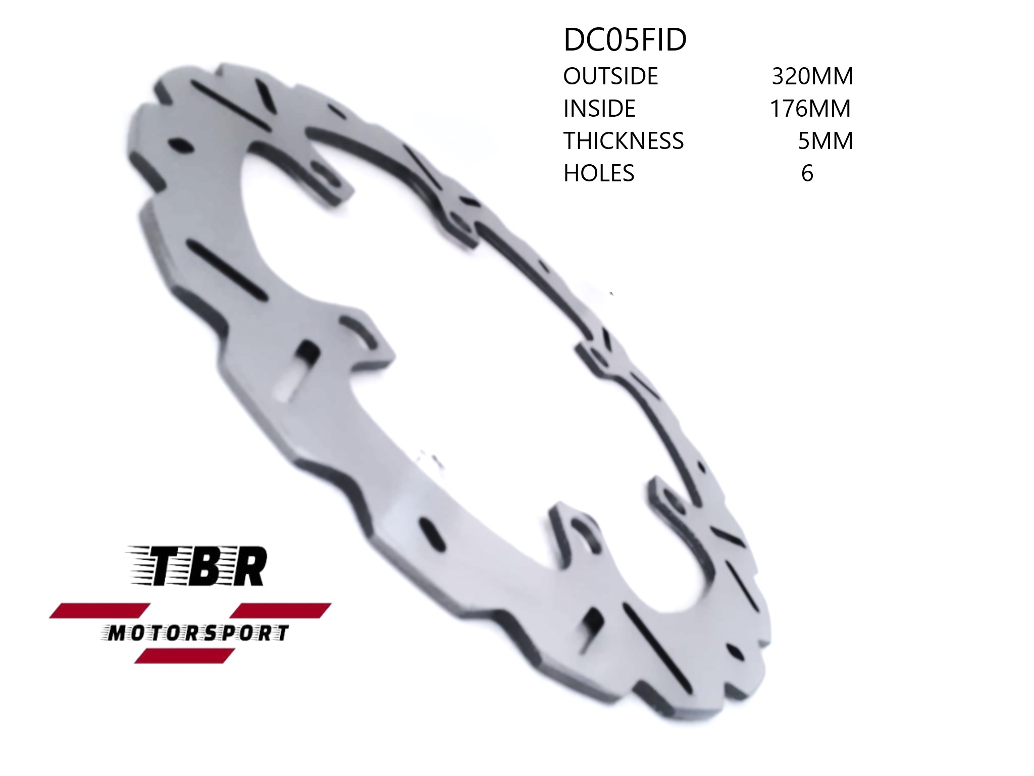 Front Brake Disc DUCATI MULTISTRADA DS 1100cc (07-09) DC05FID - Image 2