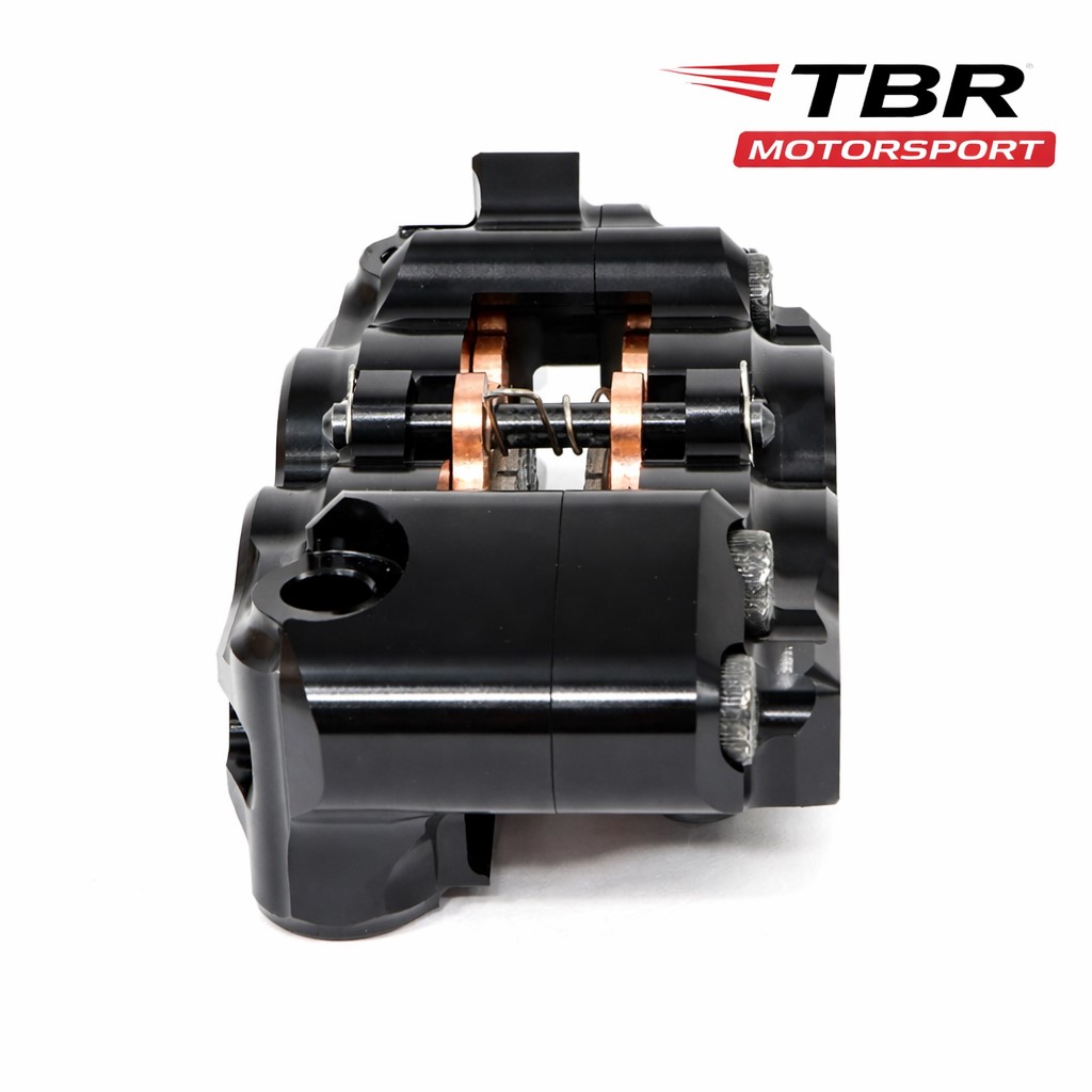 Billet Radial 4-Piston Front Brake Caliper – 108mm Mount (Universal) - Image 2