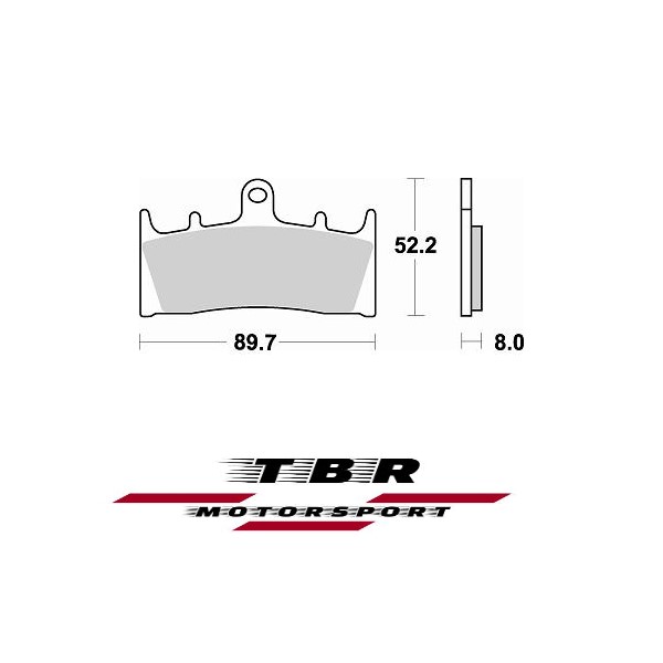 Front Brake Pad 764 Organic Sp Suzuki Hayabusa 1300cc (1999-2007)