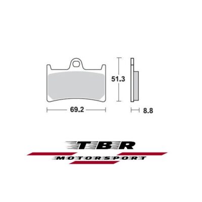 Front Brake Pad 786 Organic Sp Yamaha XP TMAX 560cc
