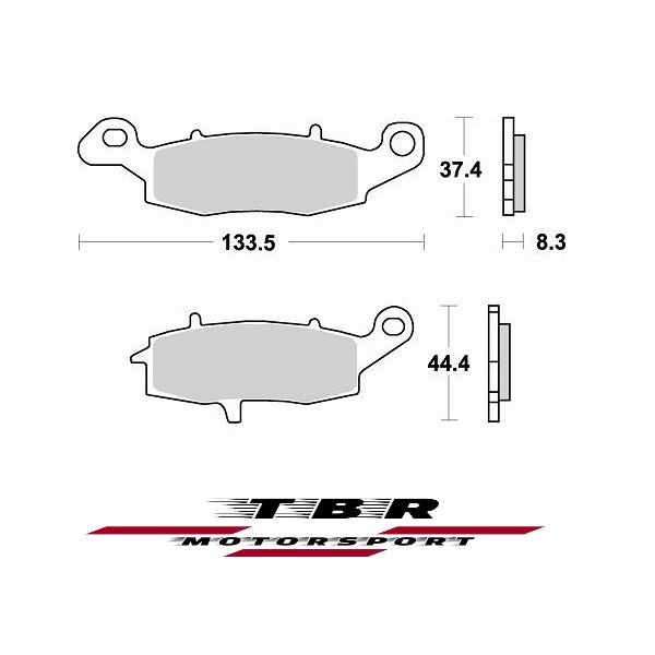 Front Brake Pad 787 Sintered CK-9 H Suzuki DL Vstrom 650cc - Image 2