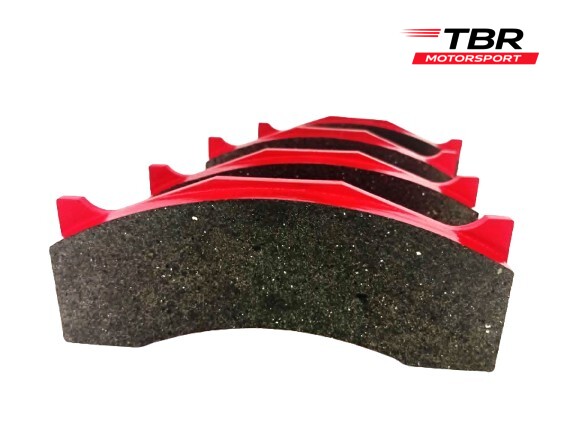 Racing Front Brake Pads for Brembo 6-Piston Calipers B2230 and Paris Dakar Vehicles (Type FRP3080) 064