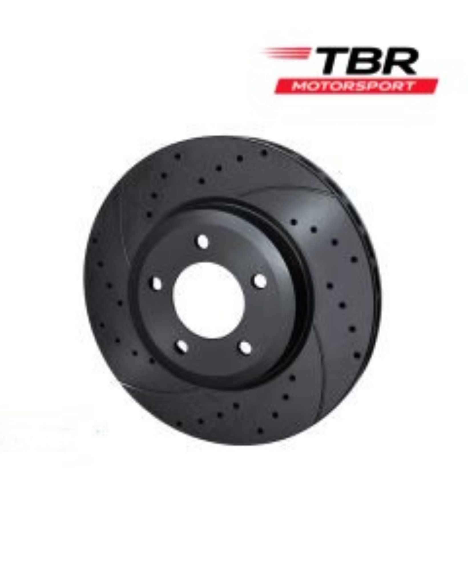 Front Brake Discs Drilled & Slotted For AUDI A4 B8,B9,A5 8TA,8T3,F53 RT 4512HP-GL/T5