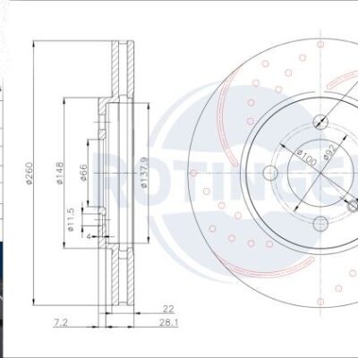 Front Brake Discs Drilled & Slotted For BMW 3 (E30) 316,318,320,323,324,325,RT 2021-GL/T5